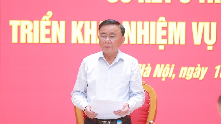 Ảnh: BCH Đảng bộ các cơ quan Đảng Trung ương sơ kết 6 tháng đầu năm