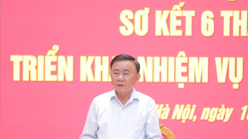 Ảnh: BCH Đảng bộ các cơ quan Đảng Trung ương sơ kết 6 tháng đầu năm