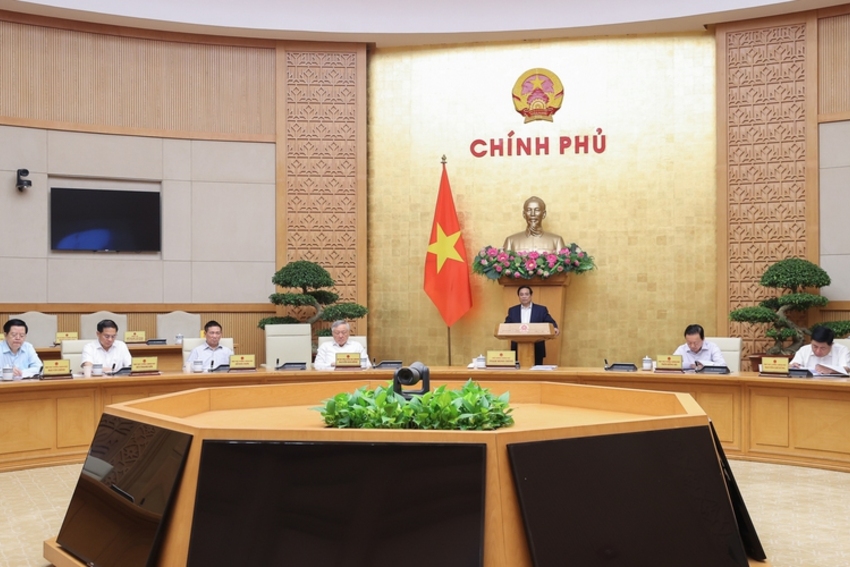 Thủ tướng Phạm Minh Chính chủ trì Phiên họp Chính phủ chuyên đề xây dựng pháp luật tháng 9/2025