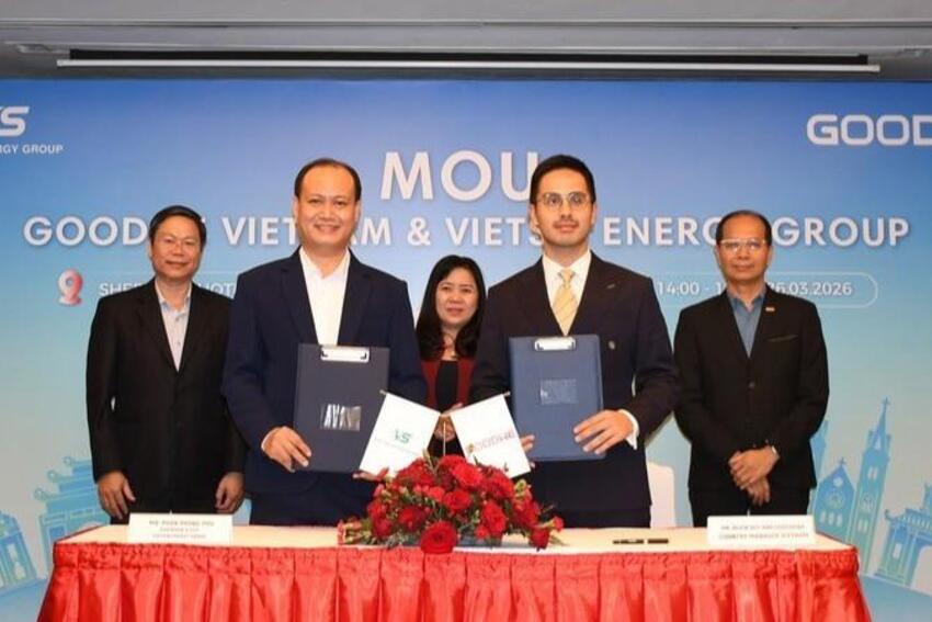 Vietsin Energy Group và GoodWe Việt Nam hợp tác về năng lượng tái tạo