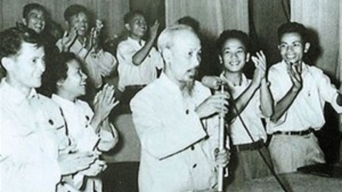 Bác Hồ chúc mừng năm mới Mậu Thân 1968