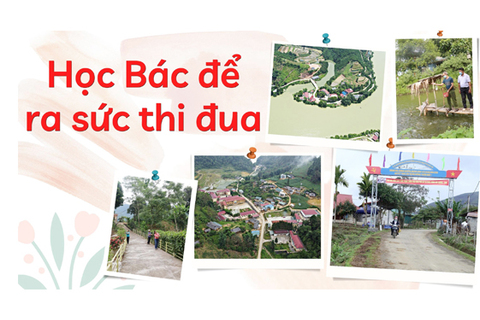 Học Bác để ra sức thi đua