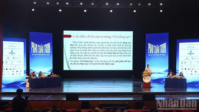 Quang cảnh buổi hội thảo. (Ảnh: LINH BẢO)